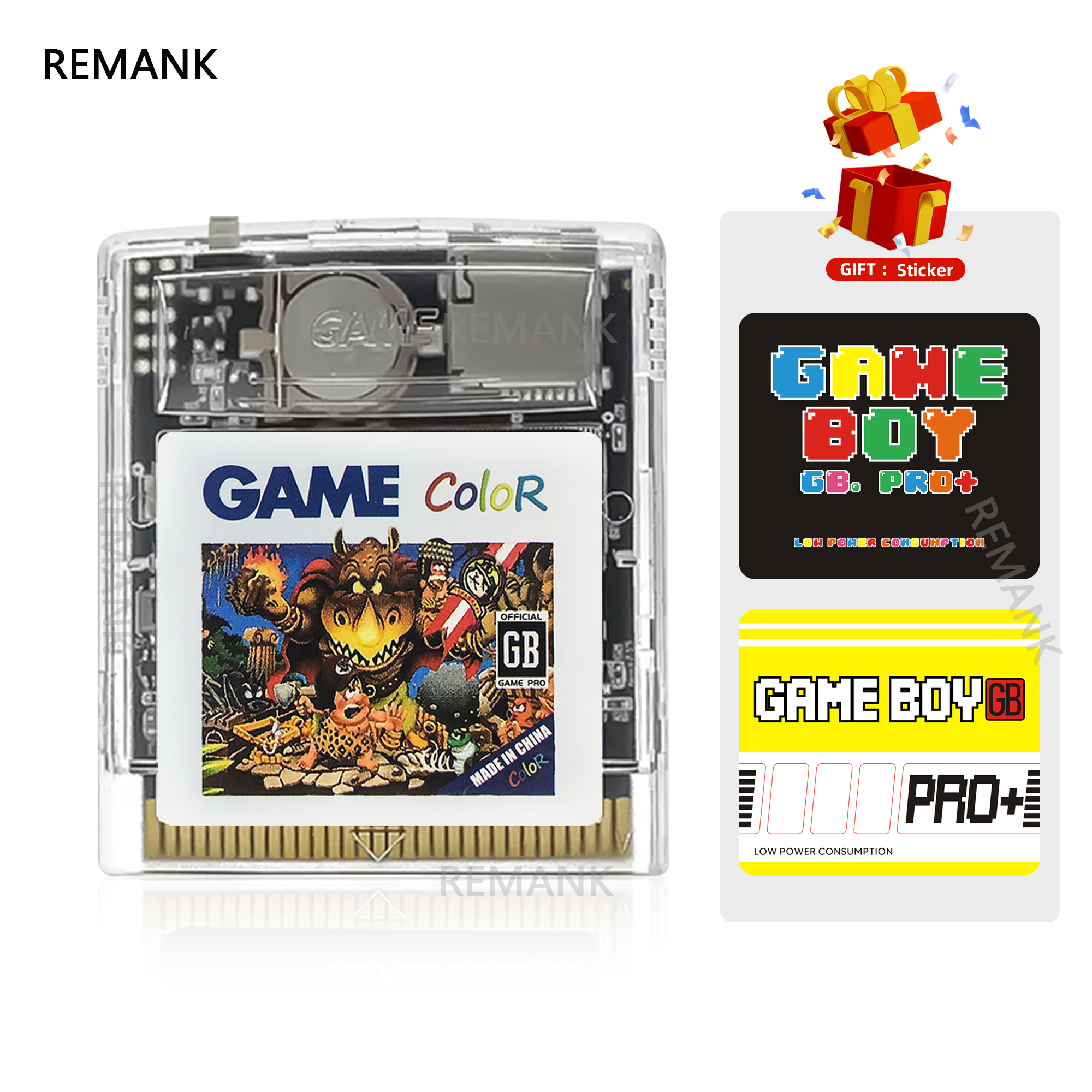Retro Gaming Gameboy - REMANK For GameBoy Color GB Cart