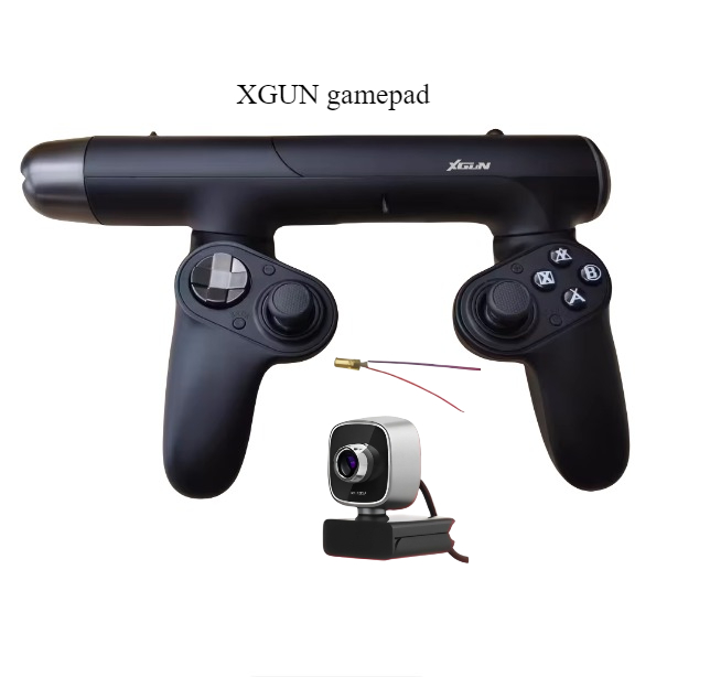 Retro Gaming Gun - XGUN handle light gun (high-speed camera