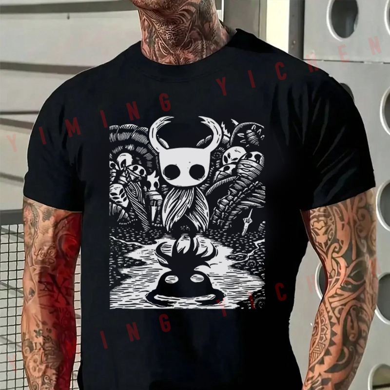 Retro Gaming T Shirts - Retro Dark Knight Gaming Hollow T-Shirt
