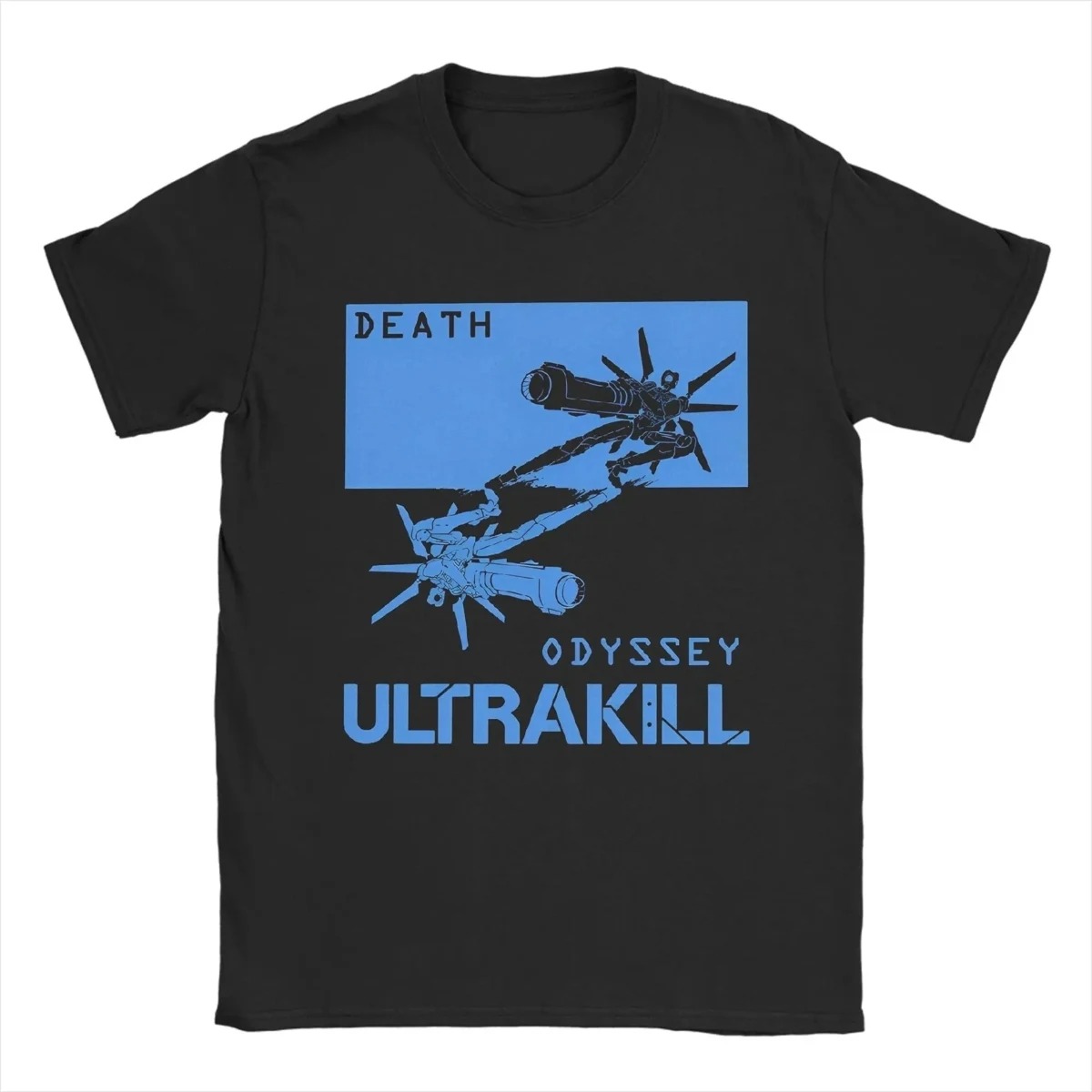 Retro Gaming T Shirts - ULTRAKILL Death Odyssey V2 T Shirt