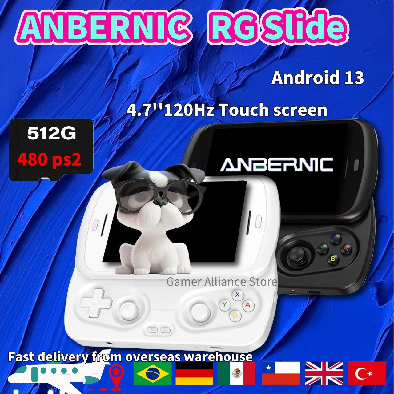 Retro Gaming Android - ANBERNIC RG Slide RGSlide Retro Video