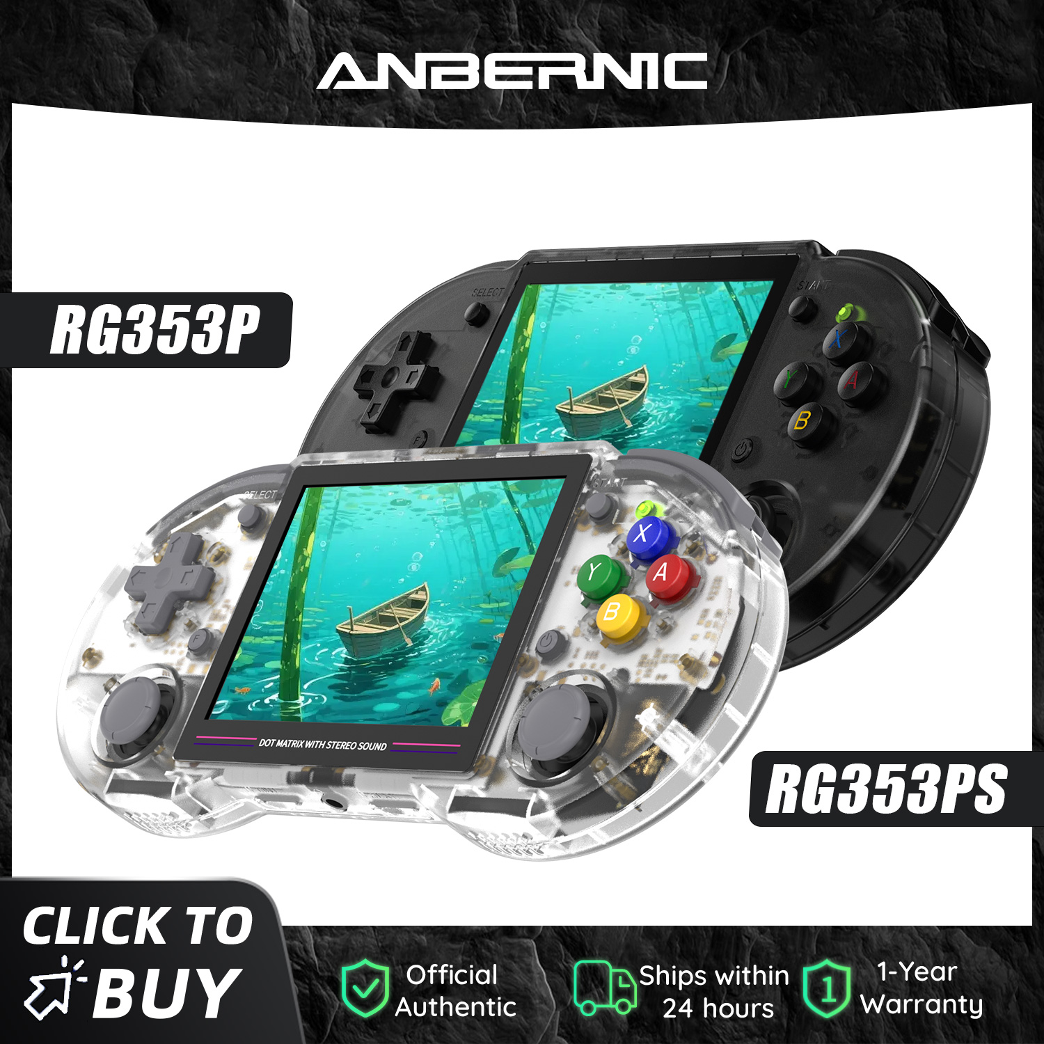 Retro Gaming Android - Anbernic RG353P RG353PS 64 Bit Retro