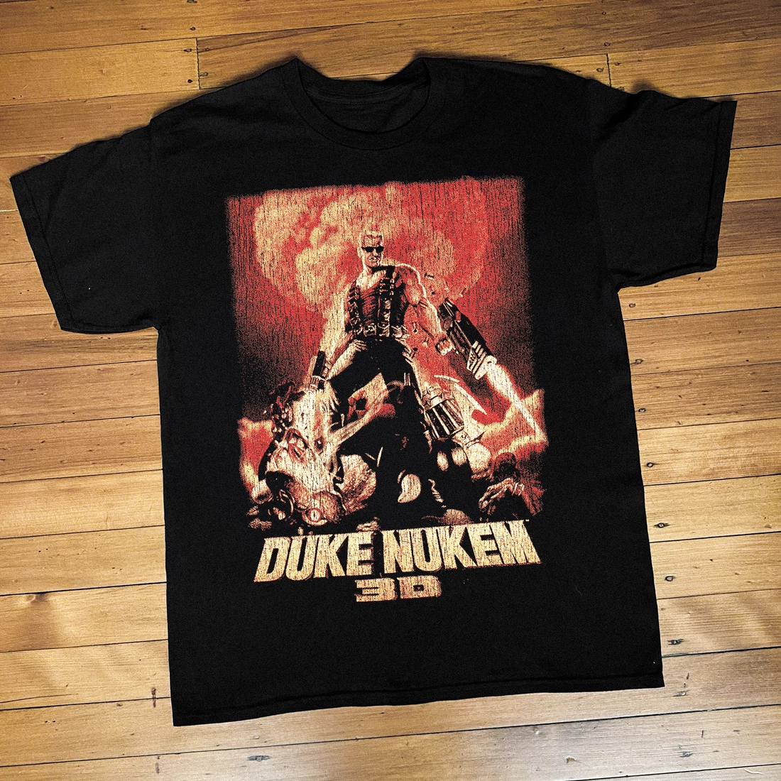 Retro Gaming T Shirts - Duke Nukem Retro Game T-Shirt Men