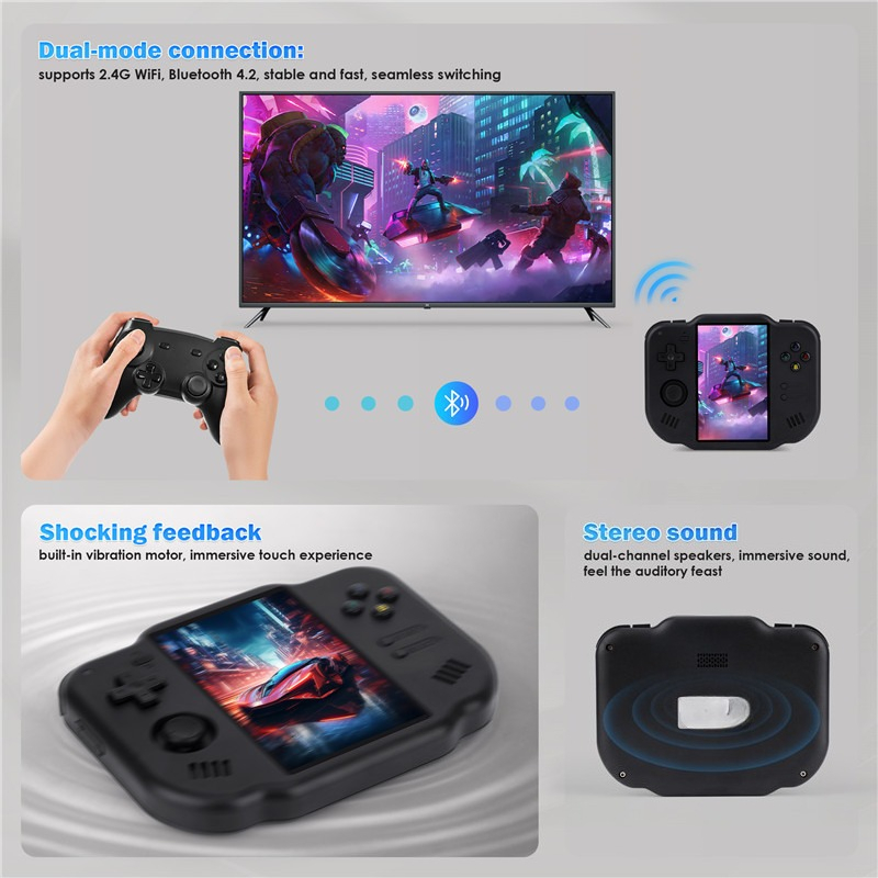 Retro Gaming Android - 4 Inch Touch Handheld Game Console