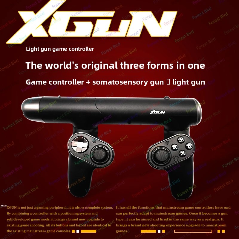 XGUN light gun handle shooting - Retro Gaming Gun ulasan dan harga