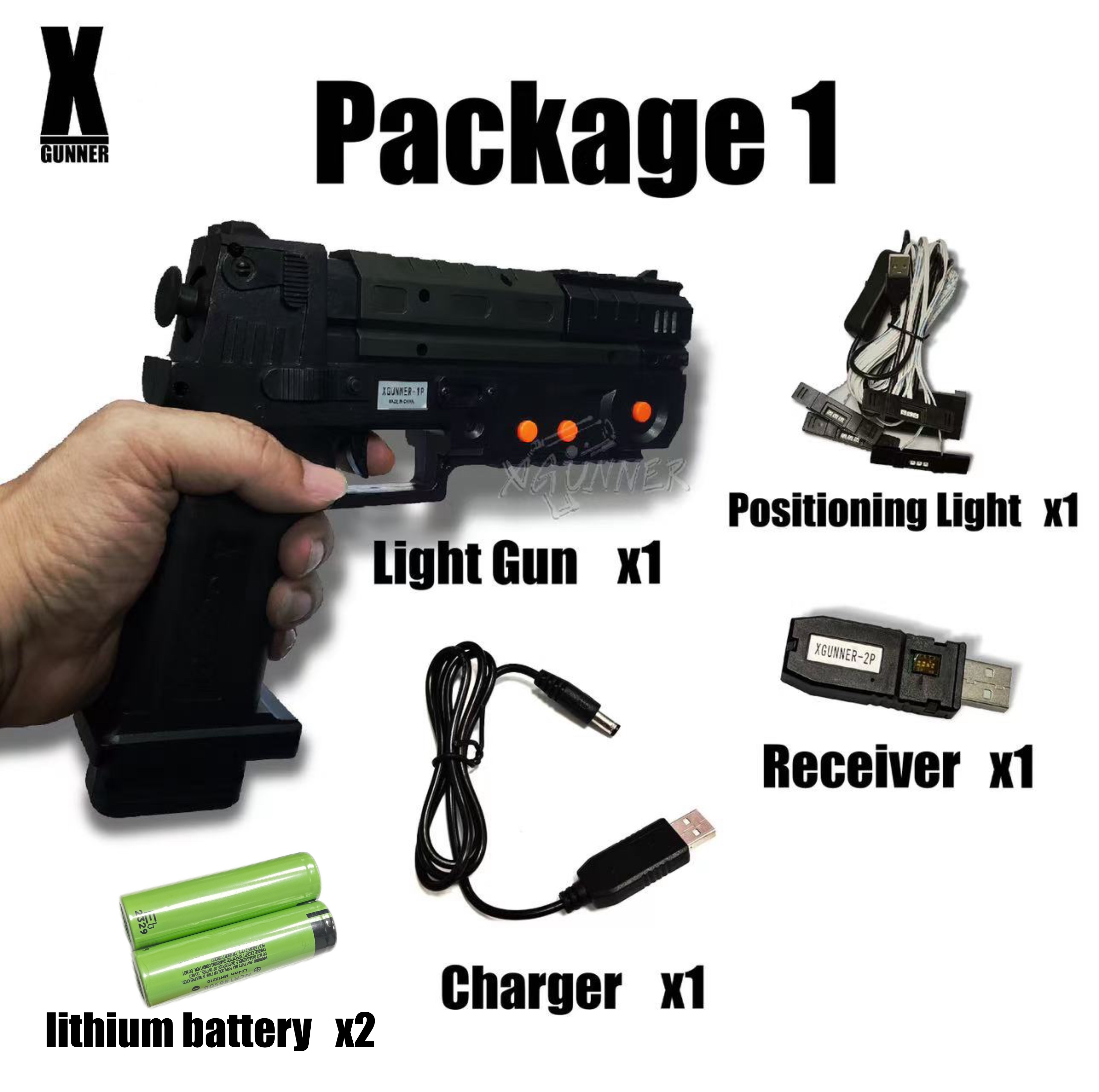 X-GUNNER XGUNNER  2.4G Wireles - Retro Gaming Gun ulasan dan harga