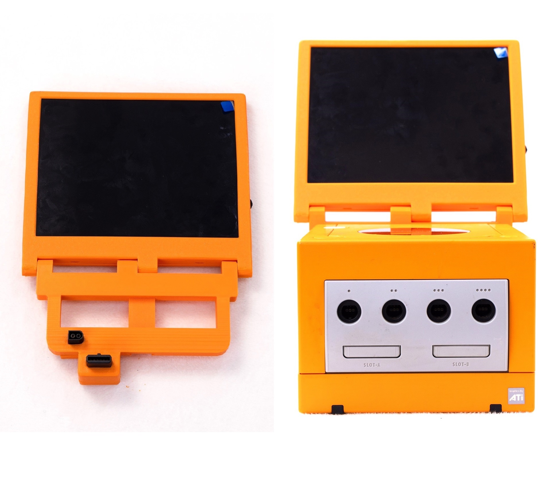 8Inch  Monitor  3D Print  for  - Retro Gaming Handheld ulasan dan harga
