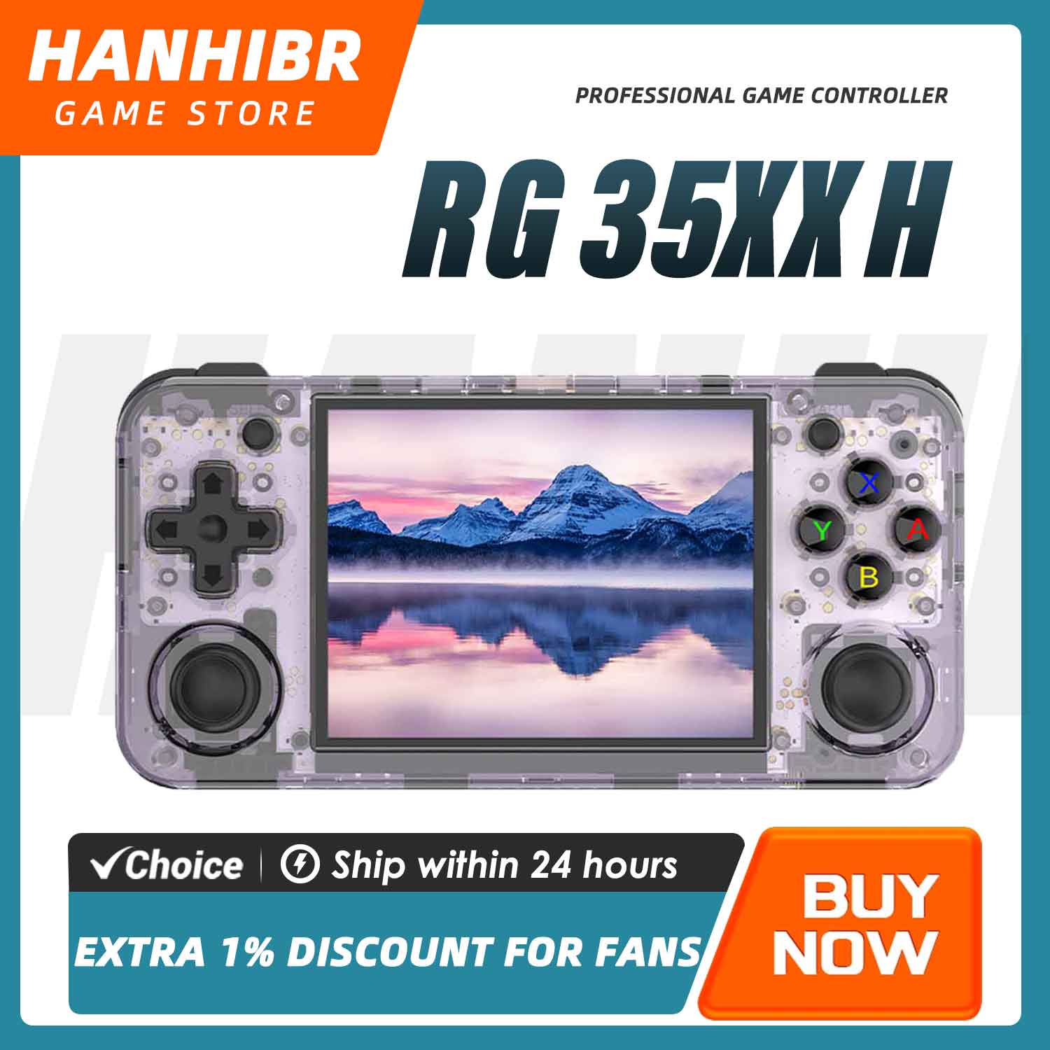 ANBERNIC RG35XX H Horizontal R - Retro Gaming Tablet ulasan dan harga