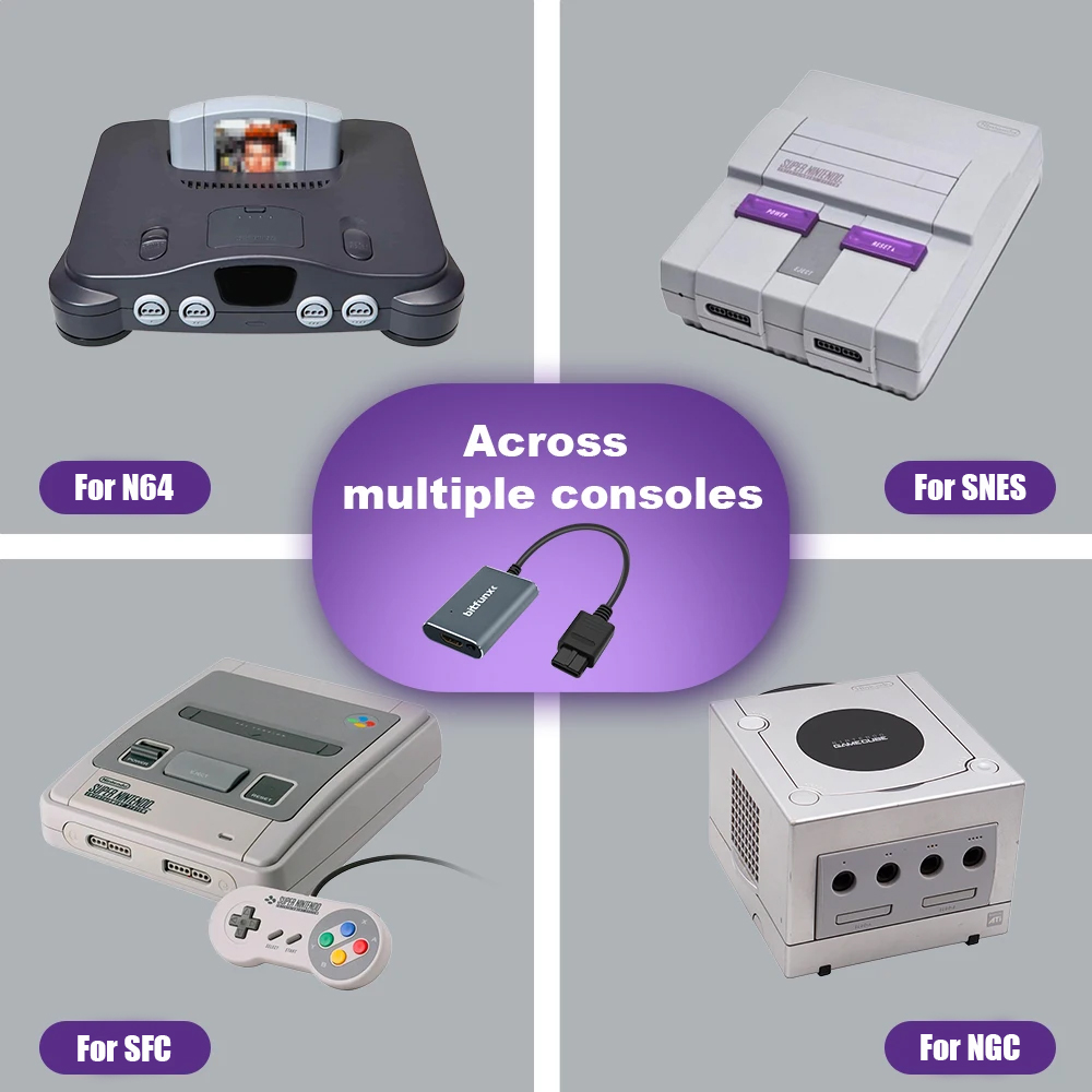 Bitfunx 720P Svideo / AV To HD - Retro Gaming Handheld ulasan dan harga