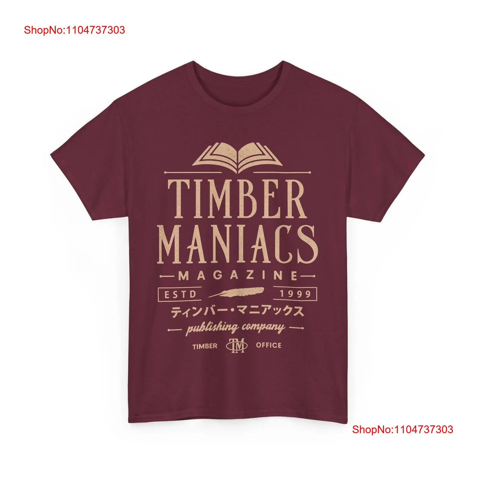 Timber Maniacs Vintage T Shirt - Retro Gaming T Shirts ulasan dan harga