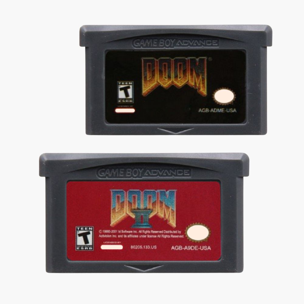 DOOM Series 32 Bit GBA Game Ca - Retro Gaming Handheld ulasan dan harga