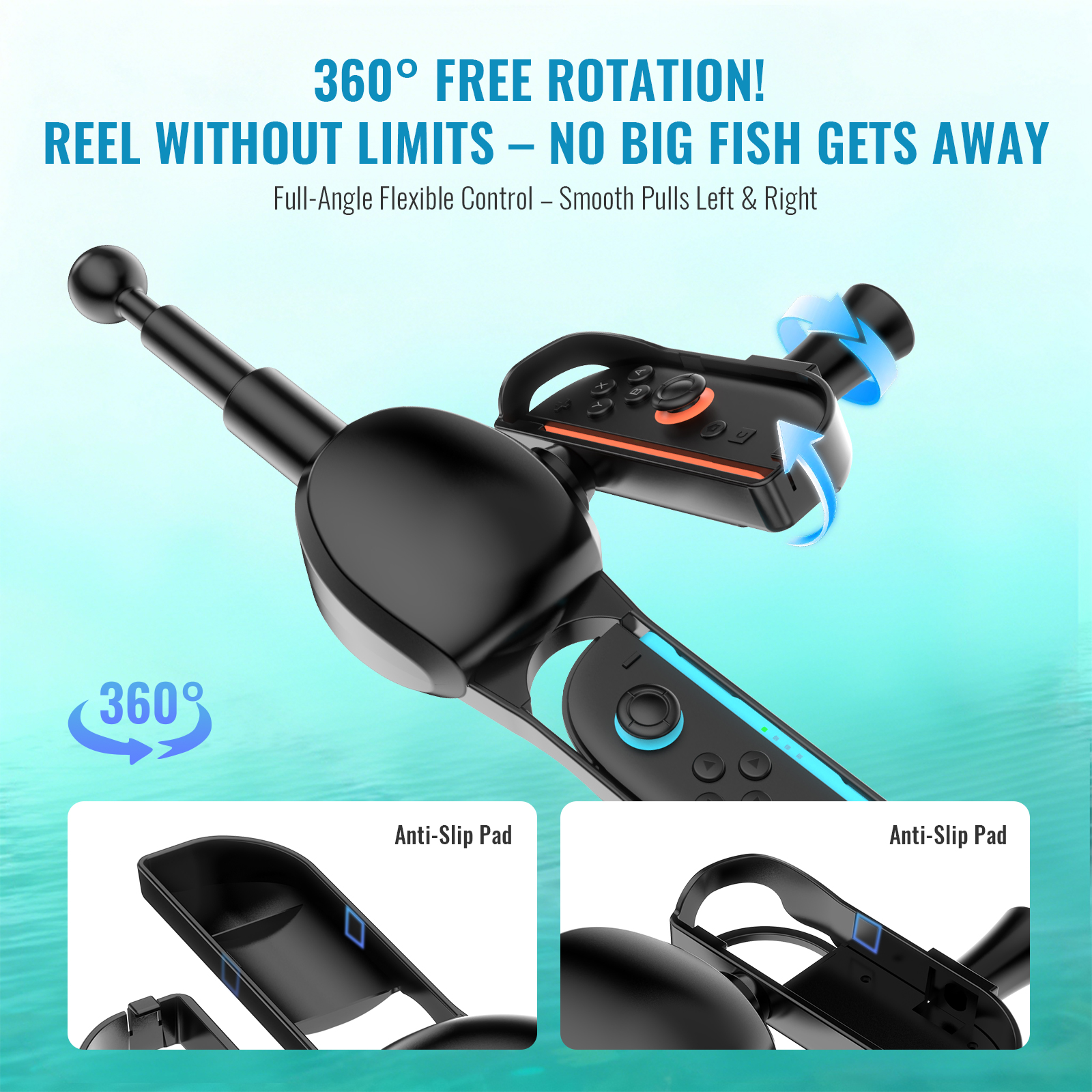 Fishing Rod NS2285 for Switch  - Retro Gaming Gun ulasan dan harga