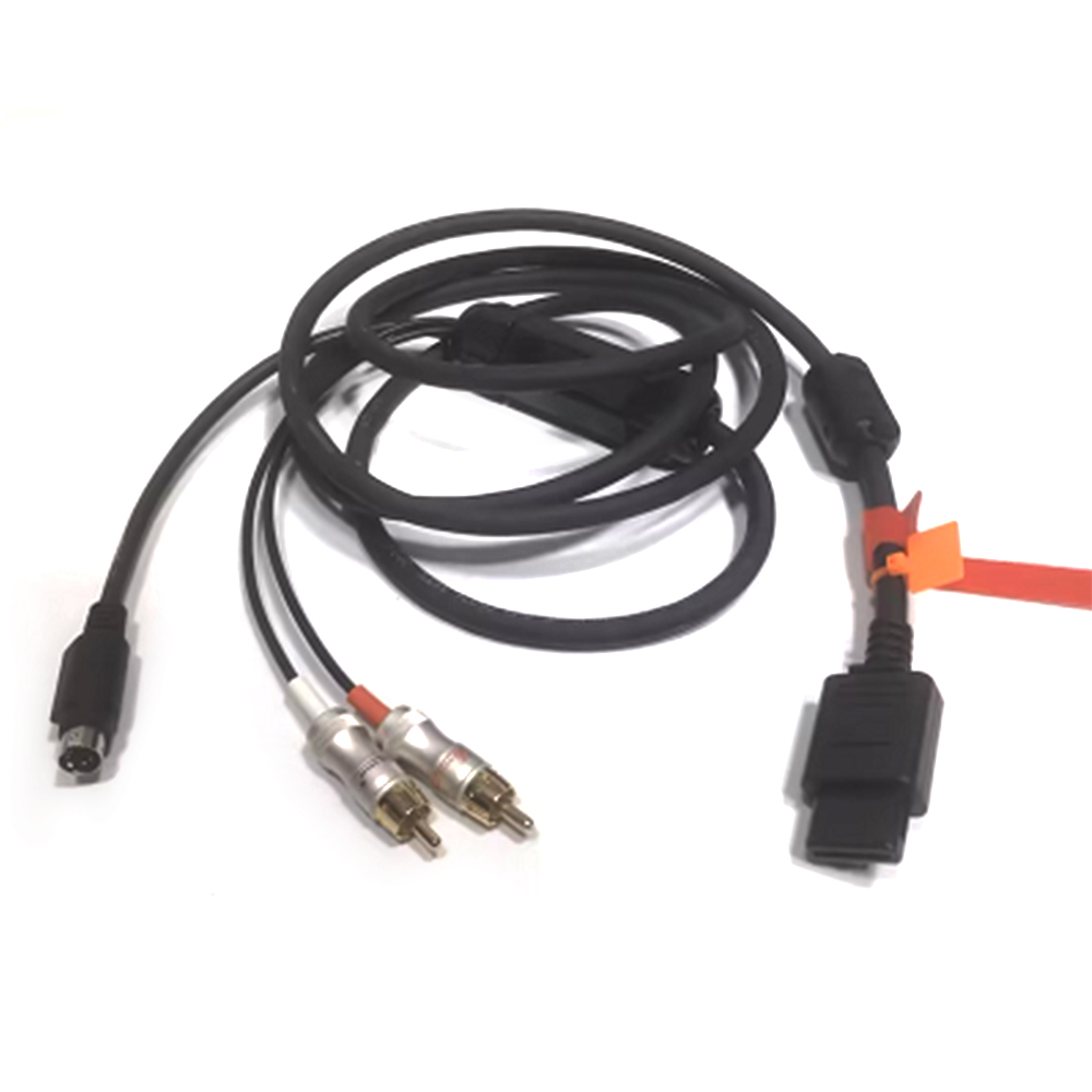 SFC N64 NGC S-Video Cable Shie - Retro Gaming Handheld ulasan dan harga