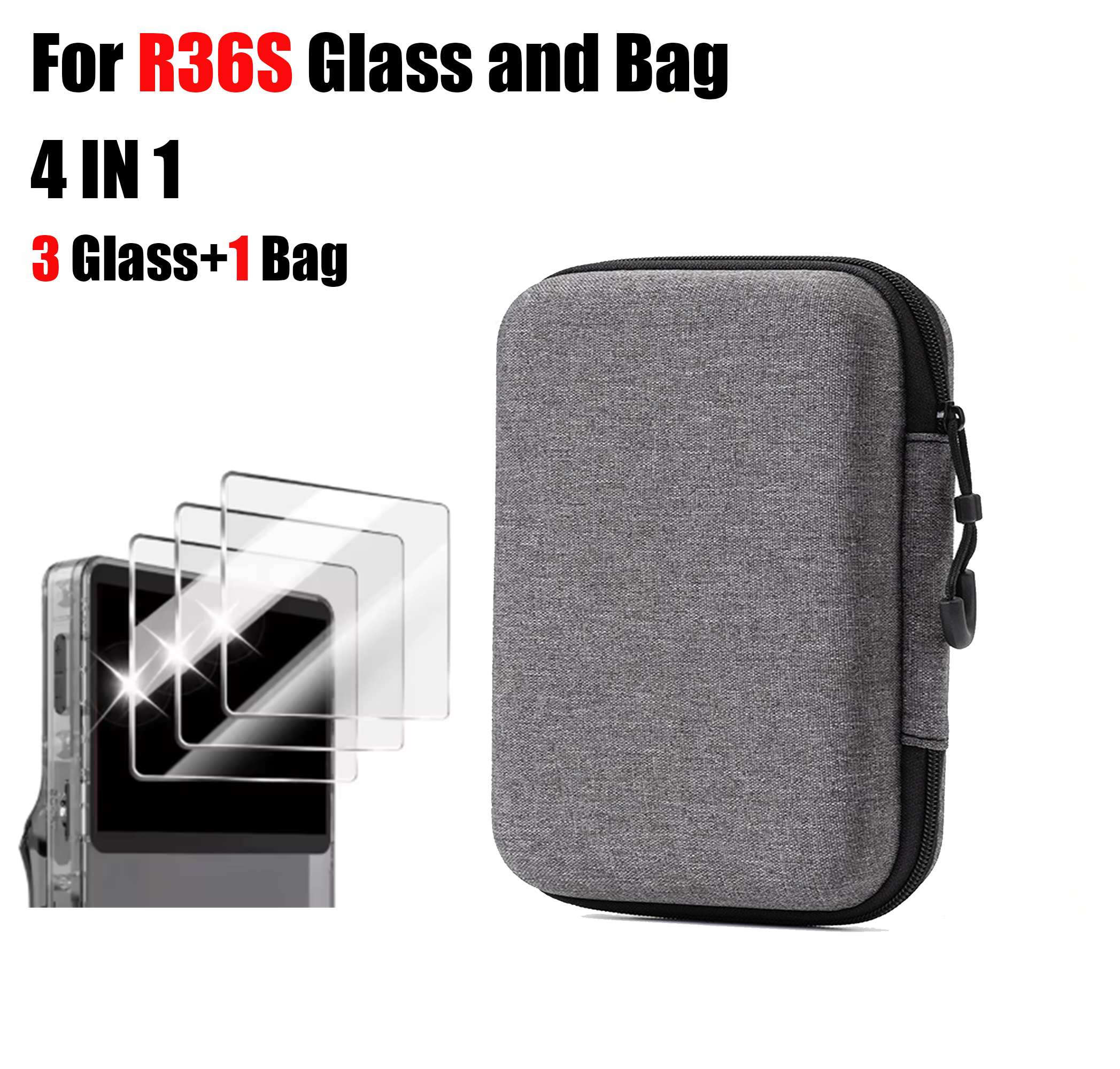 BOYHOM Official R36S Tempered  - Console Retro Gaming Portable ulasan dan harga