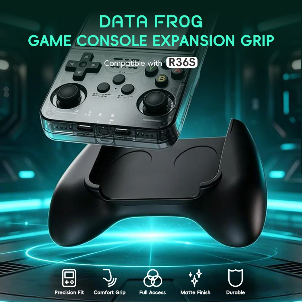Data Frog R36S Game Grip Ergon - Retro Gaming Portable ulasan dan harga