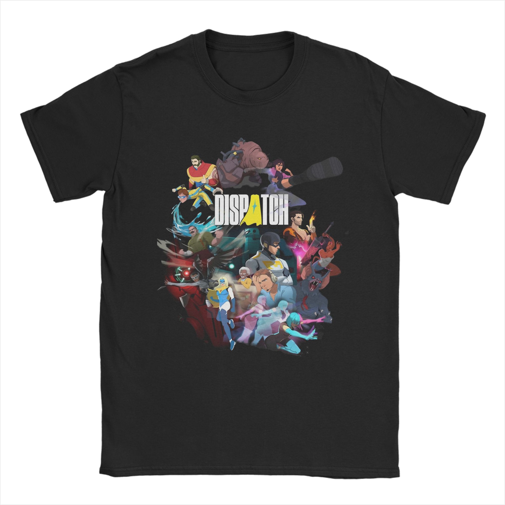 Dispatch Game Character Collag - Retro Gaming T Shirts ulasan dan harga