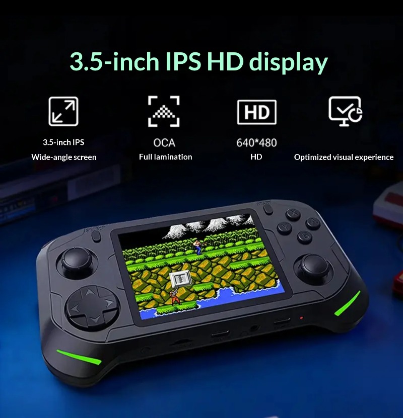 Abxylute E1 Handheld Gaming Co - Retro Gaming Os Linux ulasan dan harga
