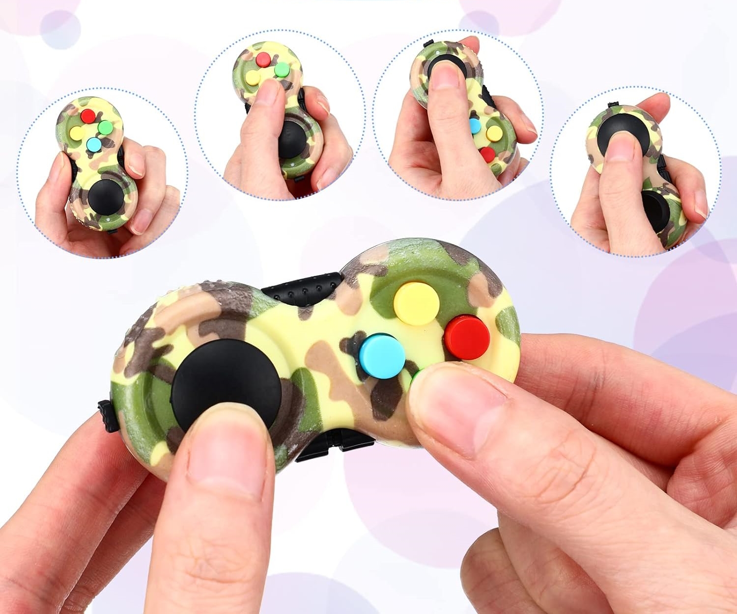 Fidget Pad Retro Classic Fidge - Console Retro Gaming Portable ulasan dan harga