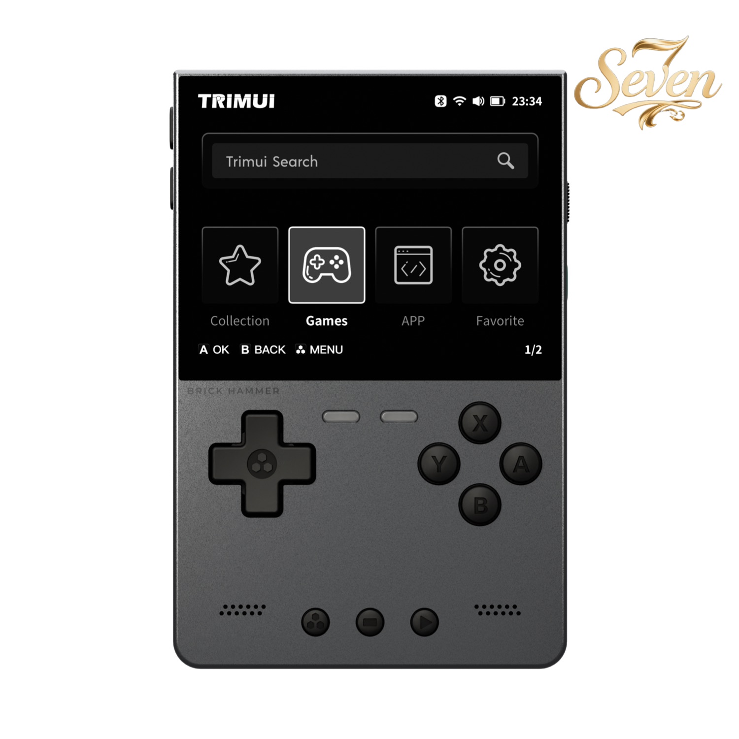 TRIMUI BRICK HAMMER Retro Hand - Retro Gaming Tablet ulasan dan harga