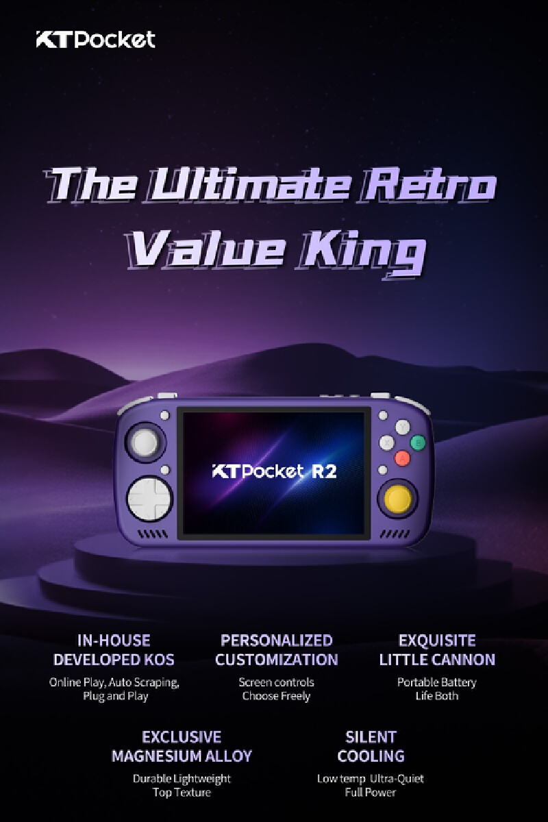 KTPocket R2 KTR2 4:3/3:2 Touch - Retro Gaming Android ulasan dan harga