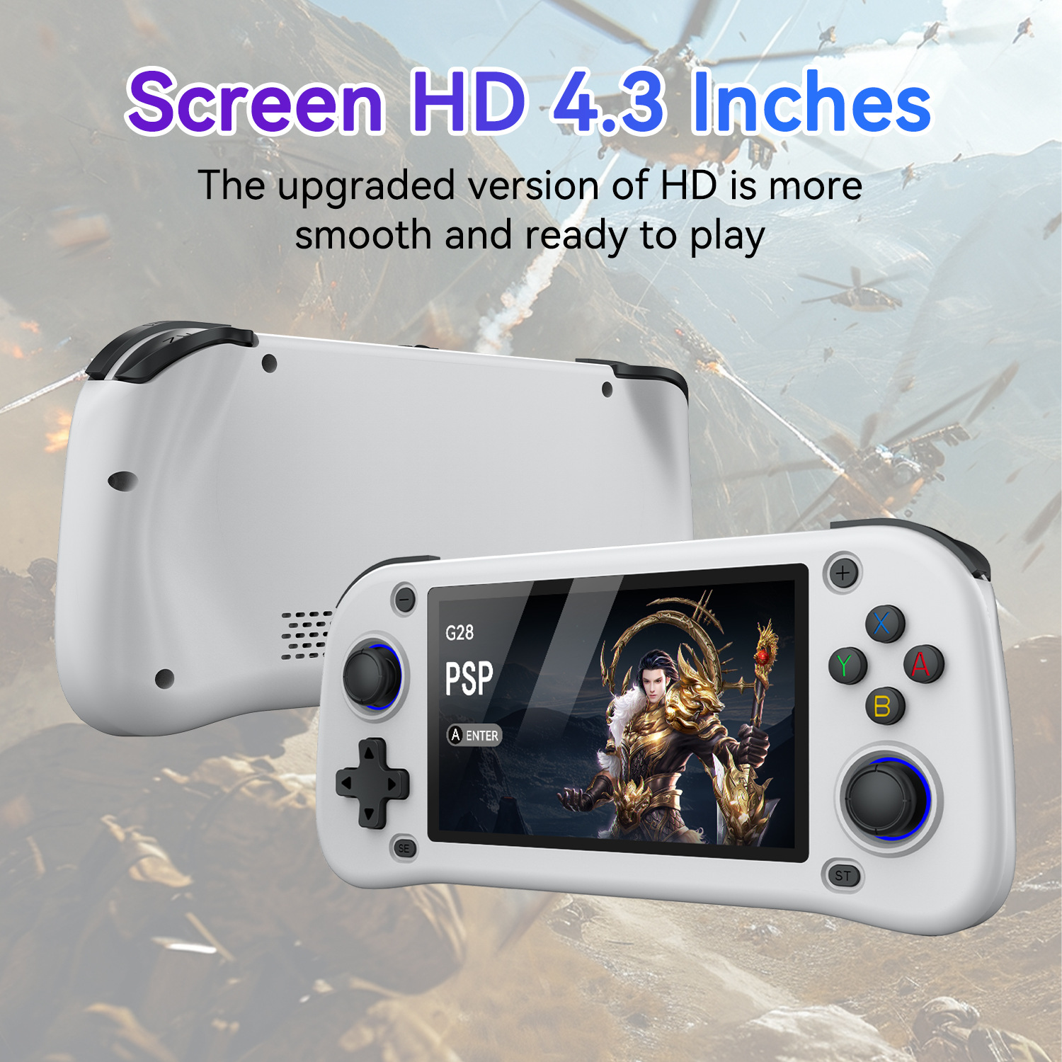 G28 game console 4.3-inch high - Retro Gaming Gameboy ulasan dan harga