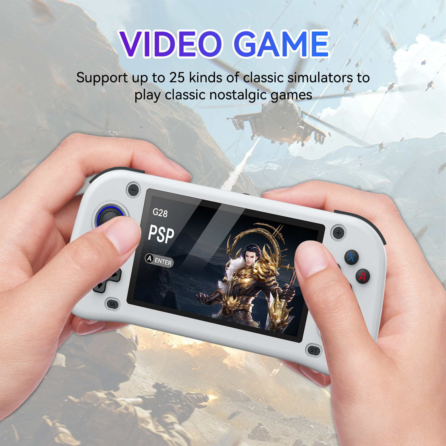 G28 game console 4.3-inch high - Retro Gaming Gameboy ulasan dan harga