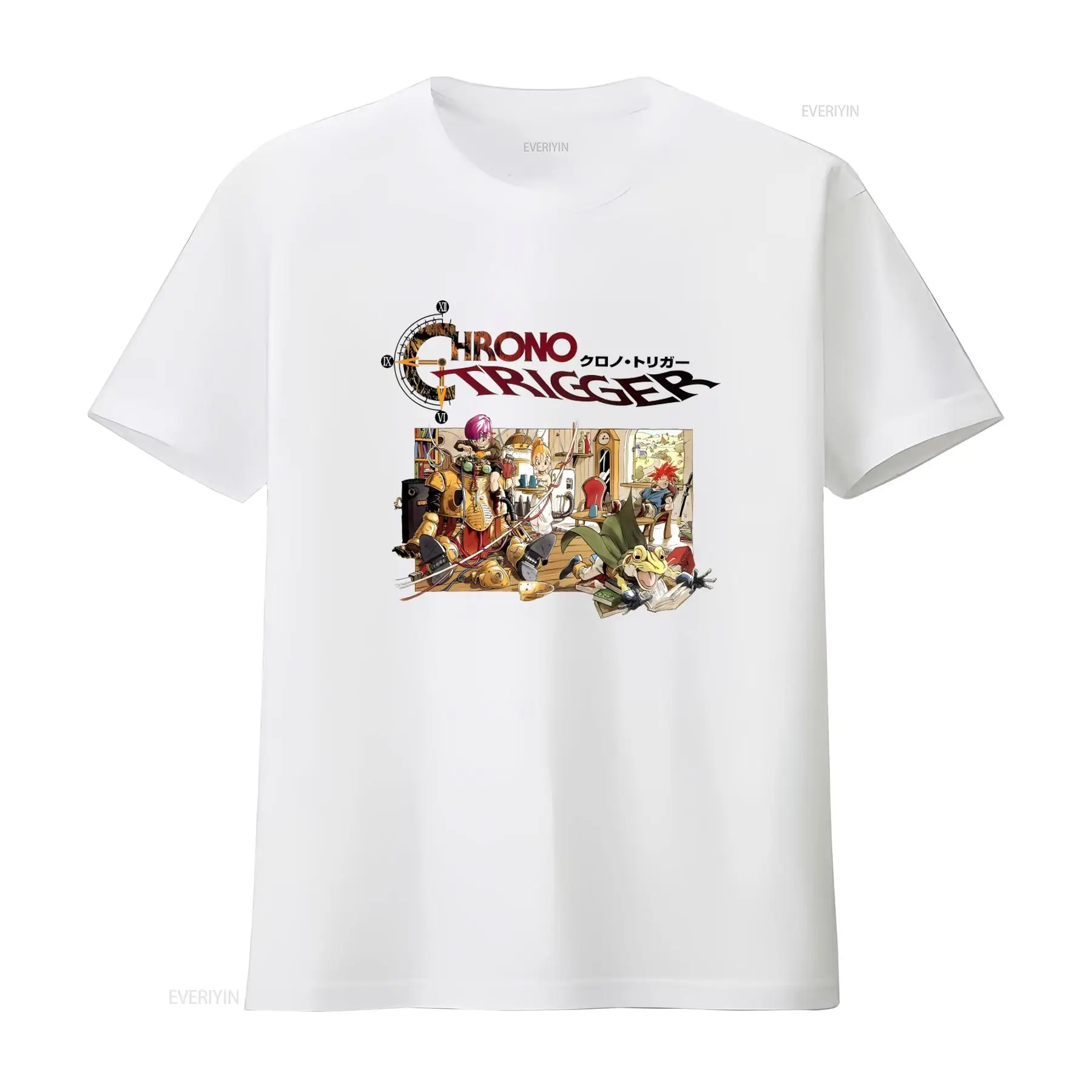 Chrono Trigger Video Game Logo - Retro Gaming T Shirts ulasan dan harga
