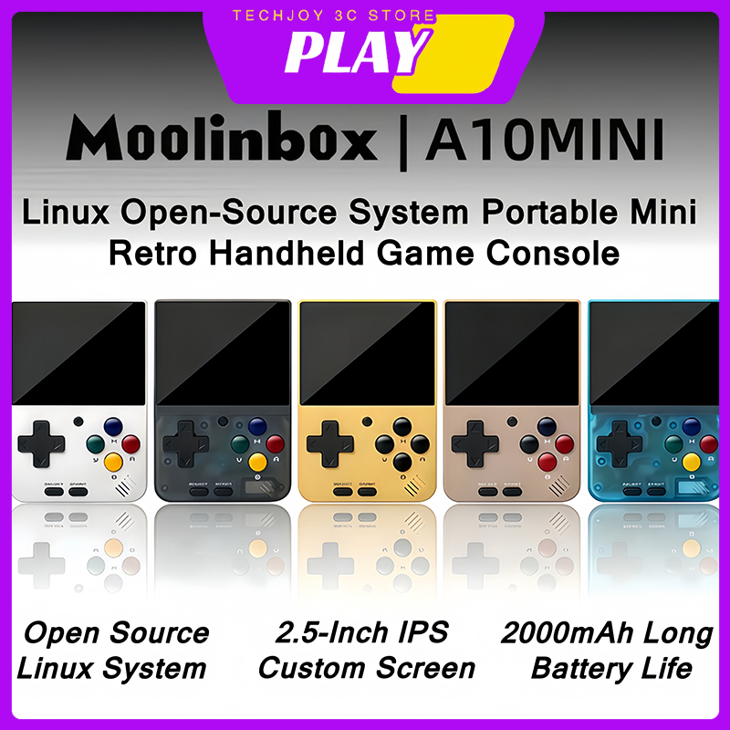 Moolinbox A10Mini 2.8-Inch Lin - Retro Gaming Gameboy ulasan dan harga