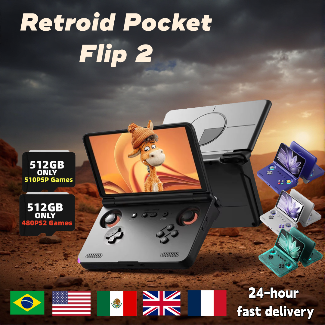 Retroid Pocket Flip 2 Retro Ha - Retro Gaming Gameboy ulasan dan harga