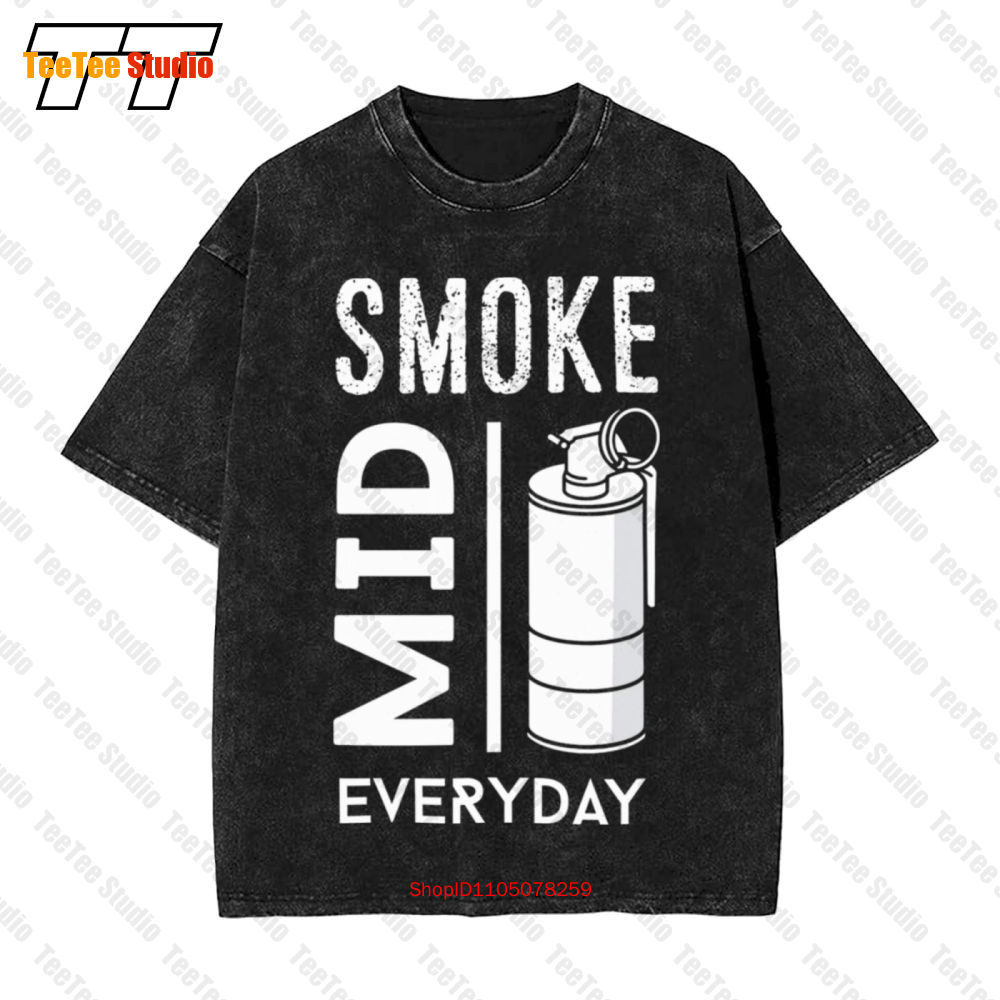 Cs Go Gaming Smoke Mid Everyda - Retro Gaming T Shirts ulasan dan harga