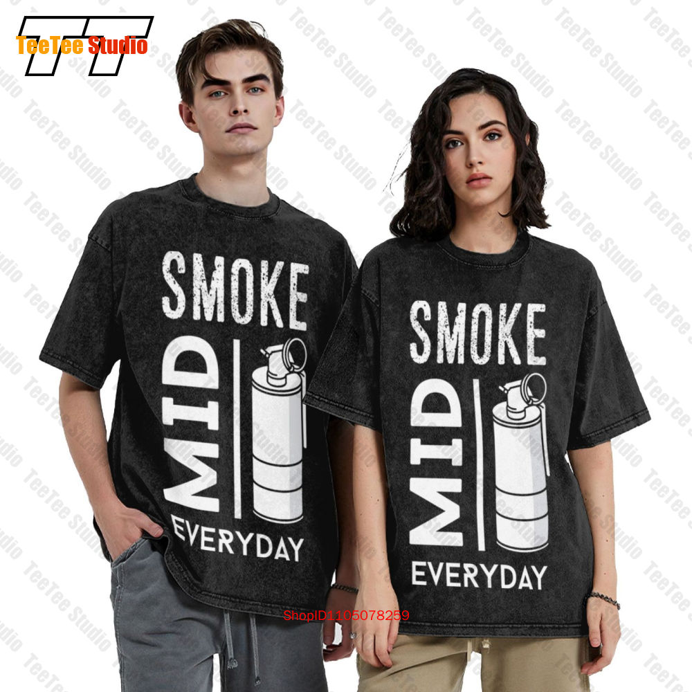 Cs Go Gaming Smoke Mid Everyda - Retro Gaming T Shirts ulasan dan harga