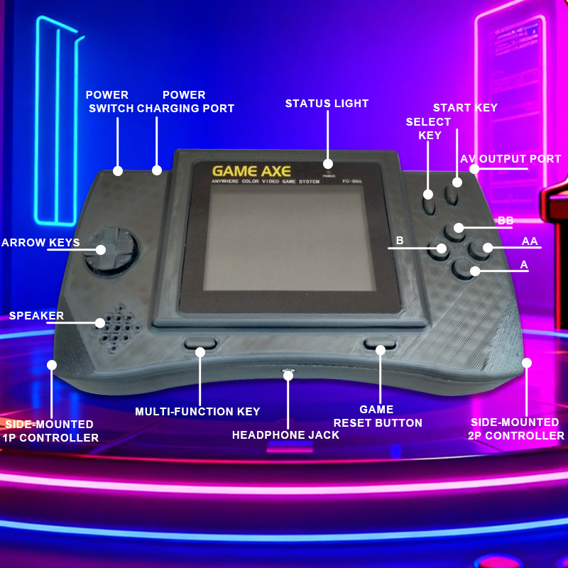 PFT Elite 4-Inch Handheld Arca - Retro Gaming Portable ulasan dan harga