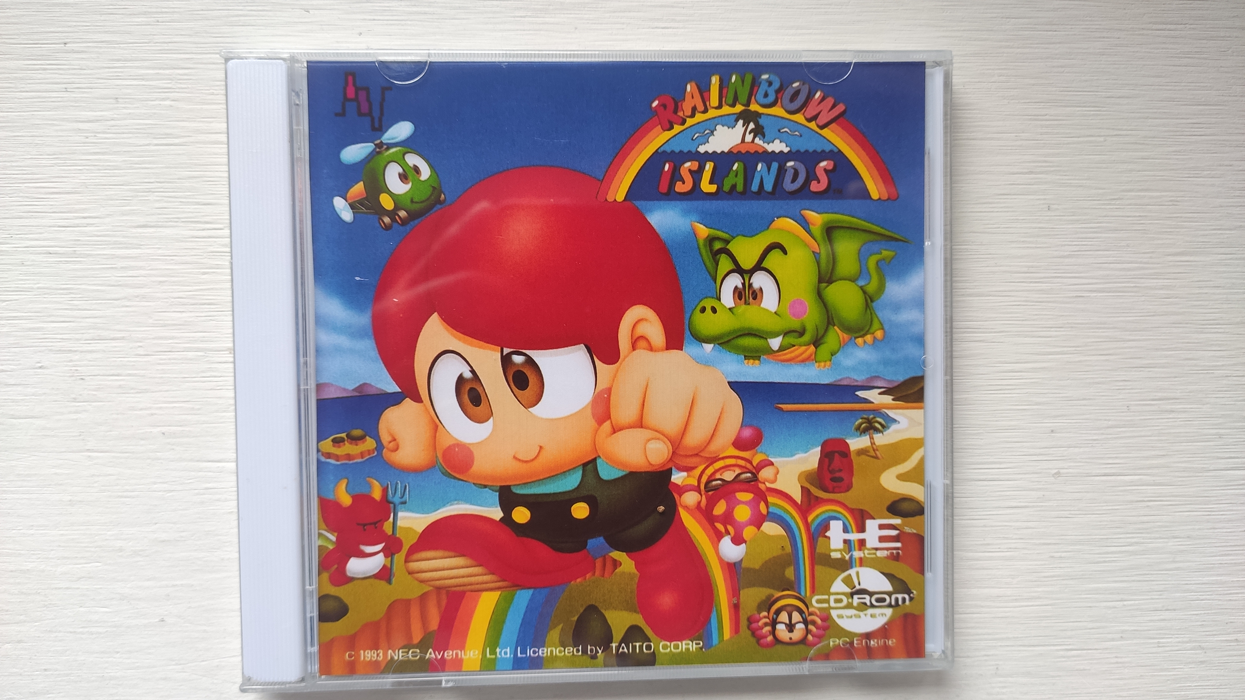 PC engine Copy Disc Game rainb - Retro Gaming Handheld ulasan dan harga