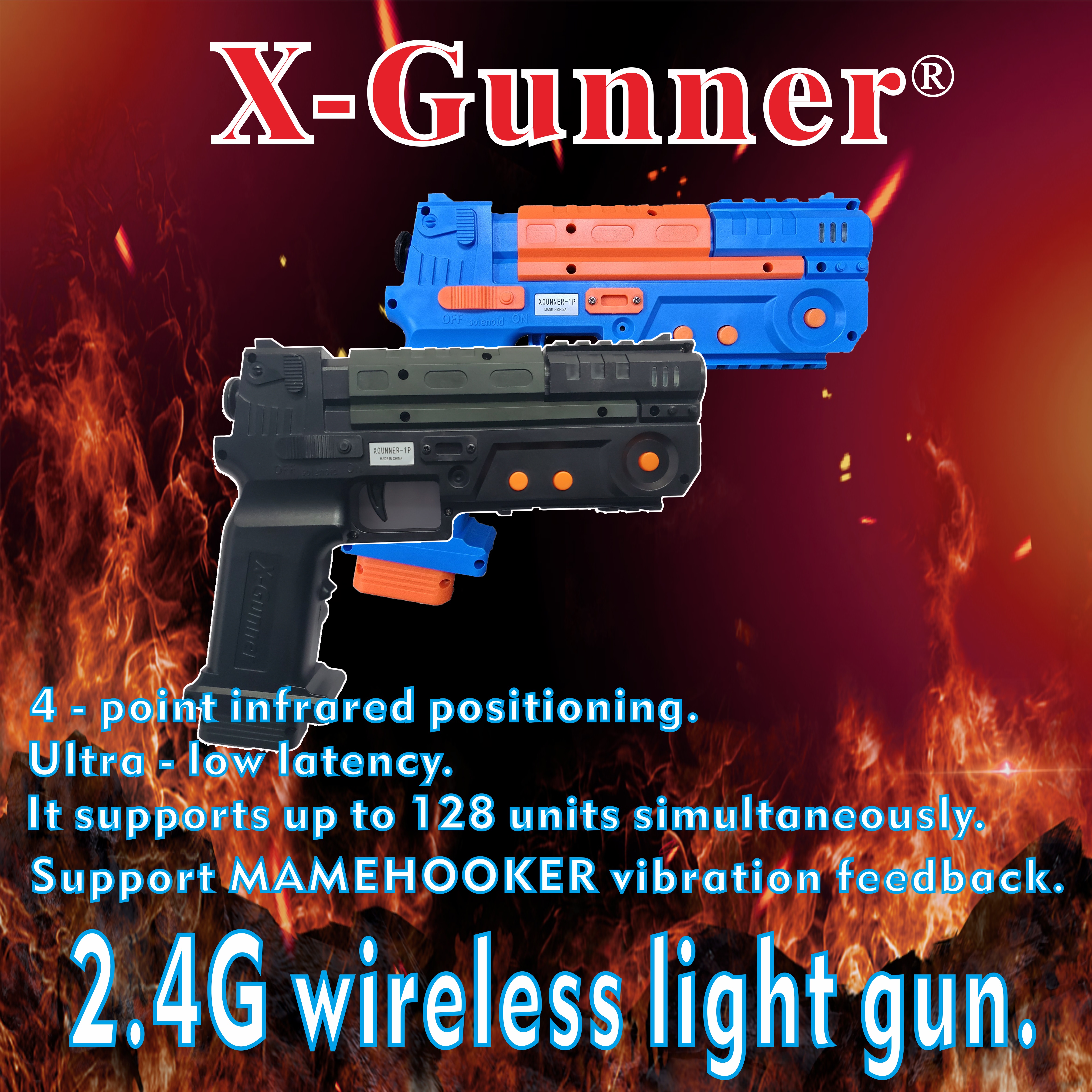 X-GUNNER XGUNNER 2.4G Multi Gu - Retro Gaming Gun ulasan dan harga