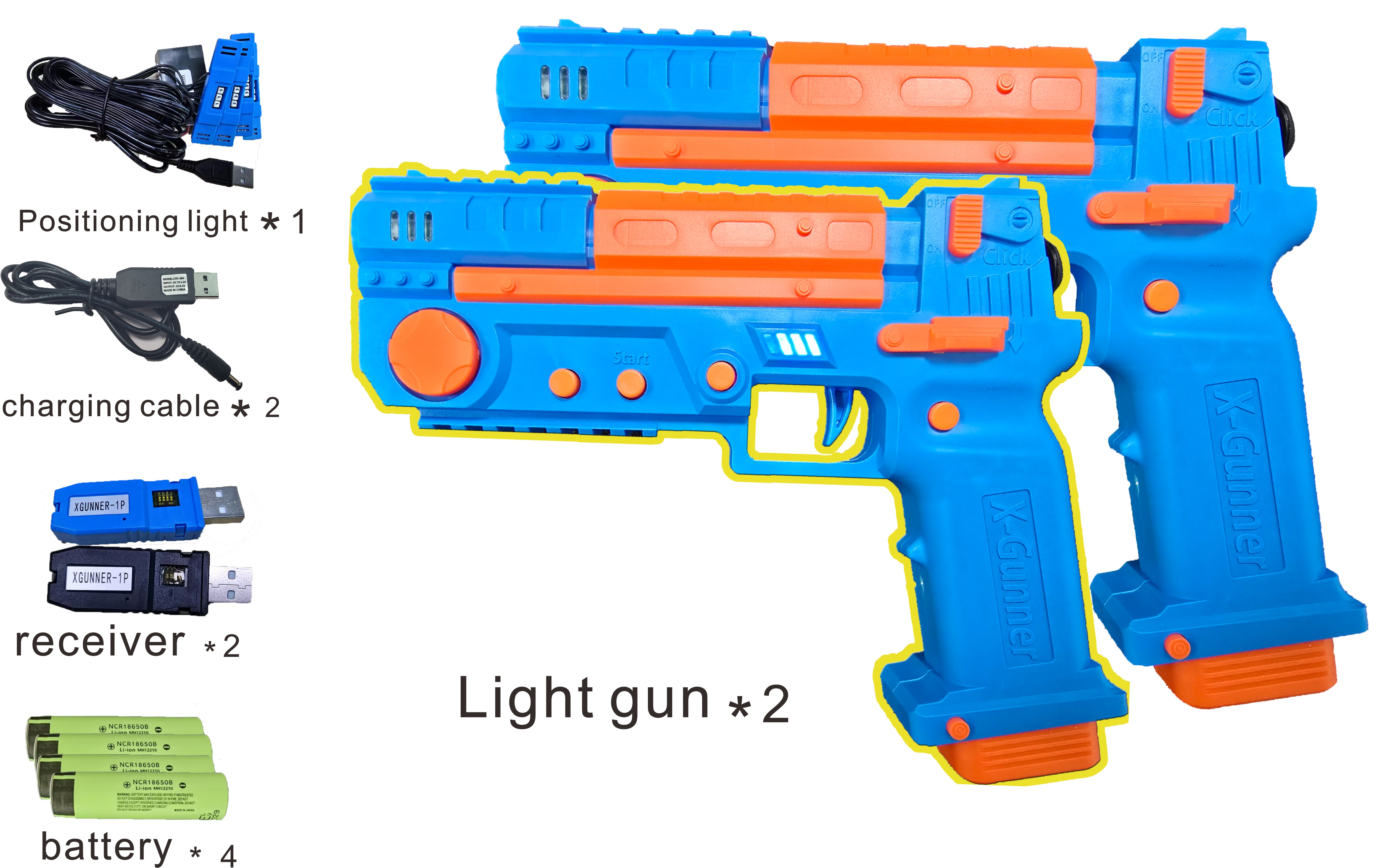 X-GUNNER XGUNNER 2.4G Multi Gu - Retro Gaming Gun ulasan dan harga