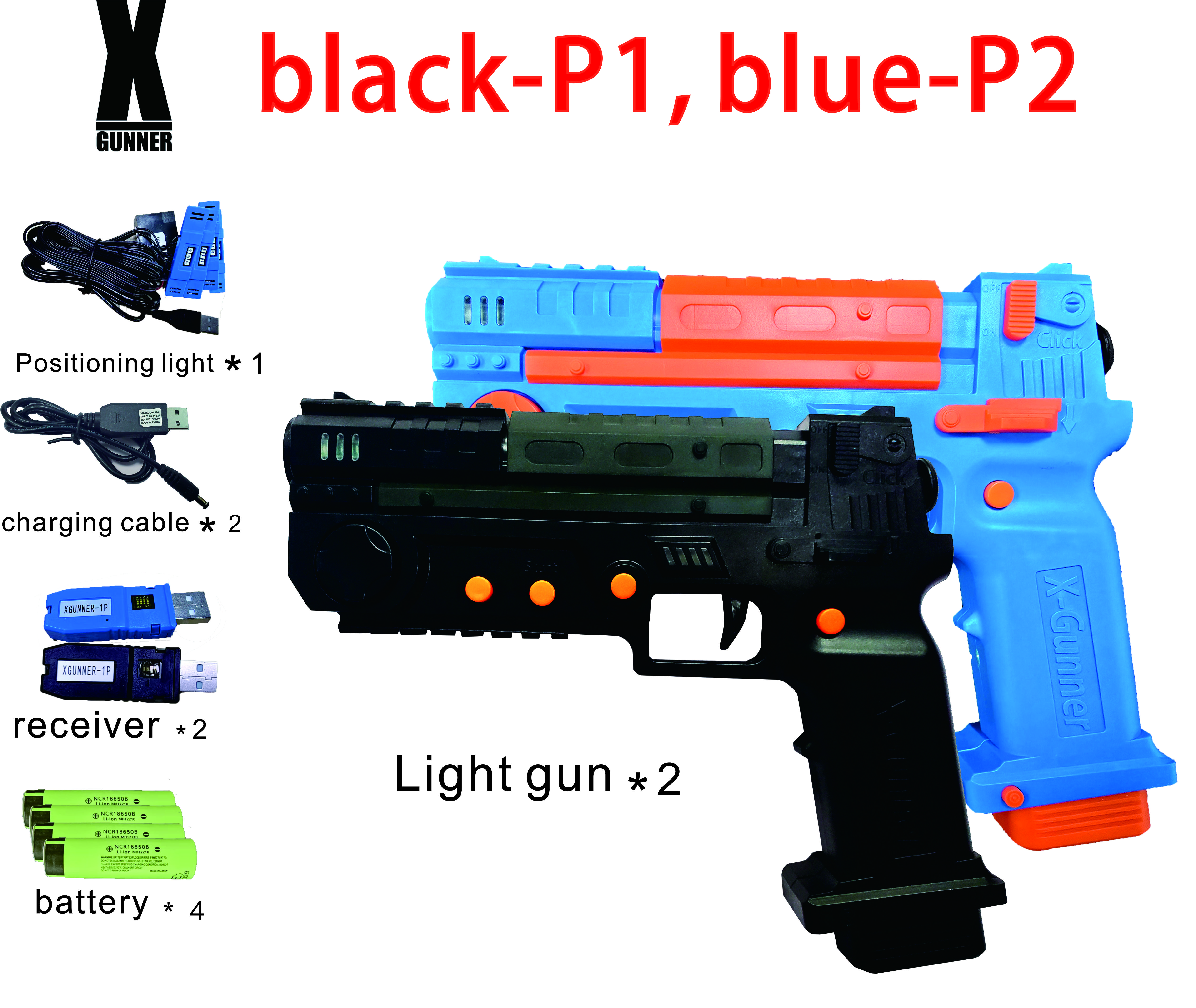 X-GUNNER XGUNNER 2.4G wireless - Retro Gaming Gun ulasan dan harga