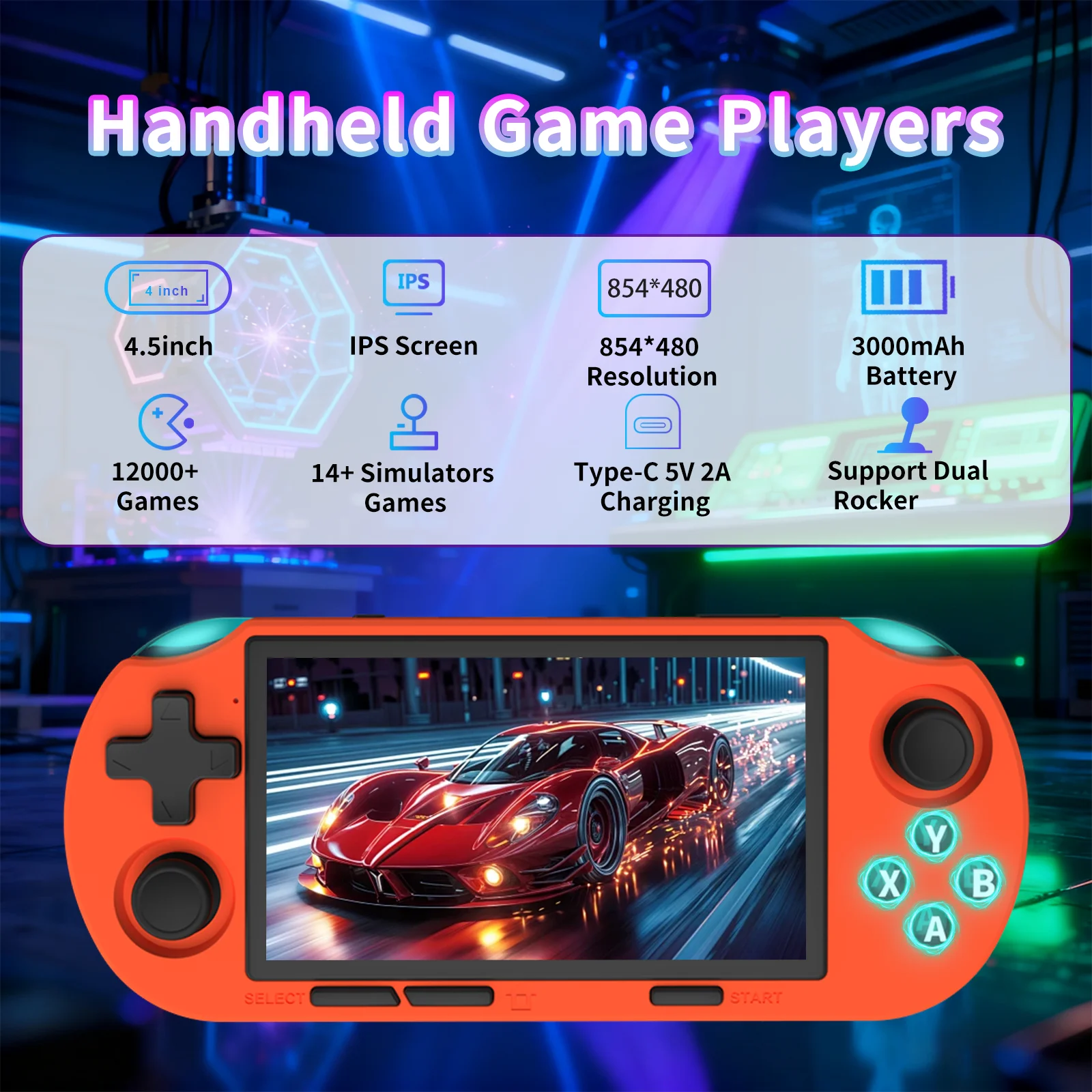 GAMINJA Handheld Portable Gami - Retro Gaming Tablet ulasan dan harga