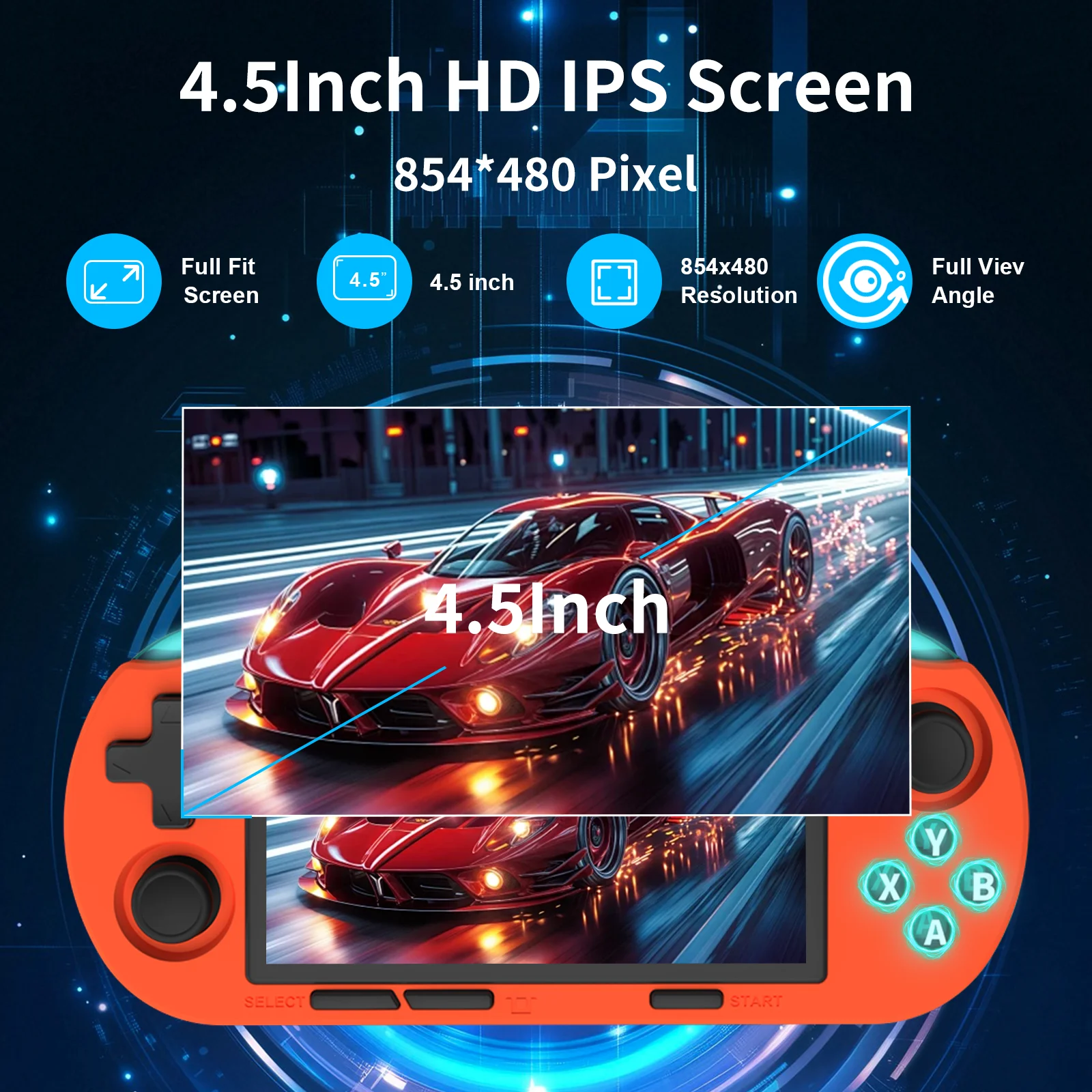 GAMINJA Handheld Portable Gami - Retro Gaming Tablet ulasan dan harga