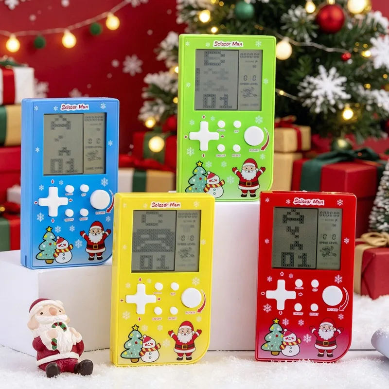 Santa & Snowman Print Brick Ga - Retro Gaming Portable ulasan dan harga