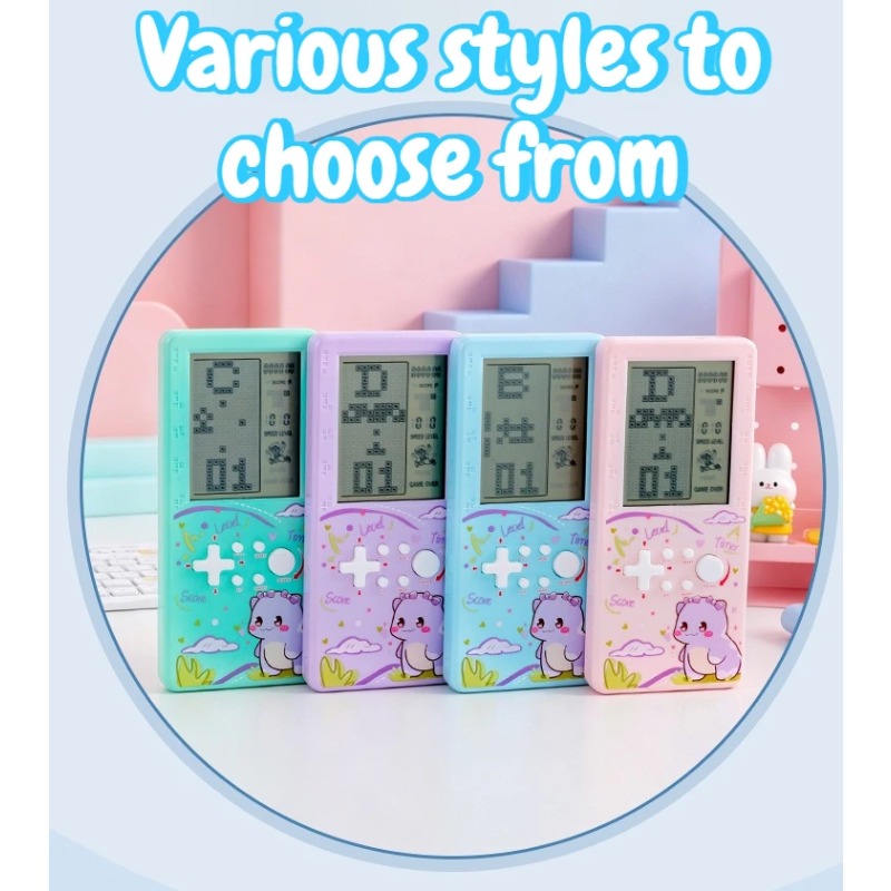 Cute Dinosaur Print Game Conso - Retro Gaming Portable ulasan dan harga