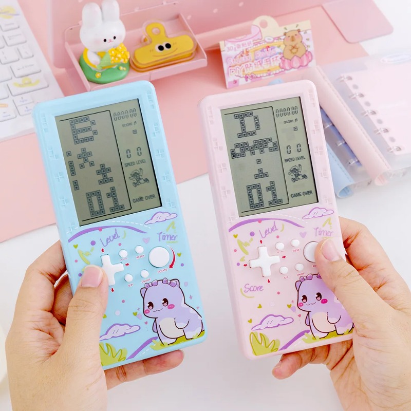 Cute Dinosaur Print Game Conso - Retro Gaming Portable ulasan dan harga