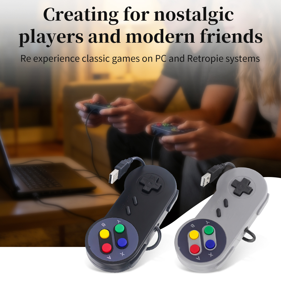 USB Gamepad Gaming Joystick Re - Retro Gaming Tablet ulasan dan harga