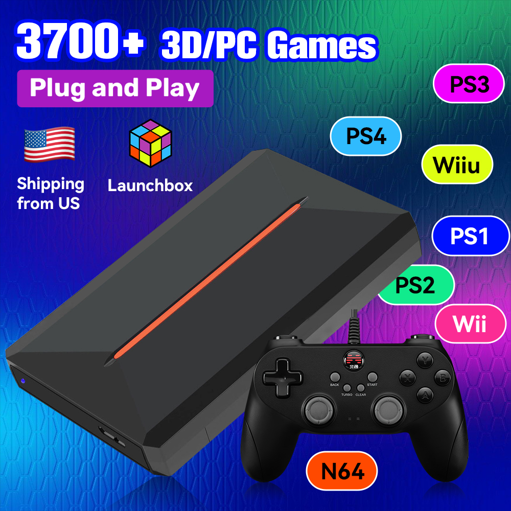 Launchbox OS 500GB Portable Ga - Retro Gaming Portable ulasan dan harga