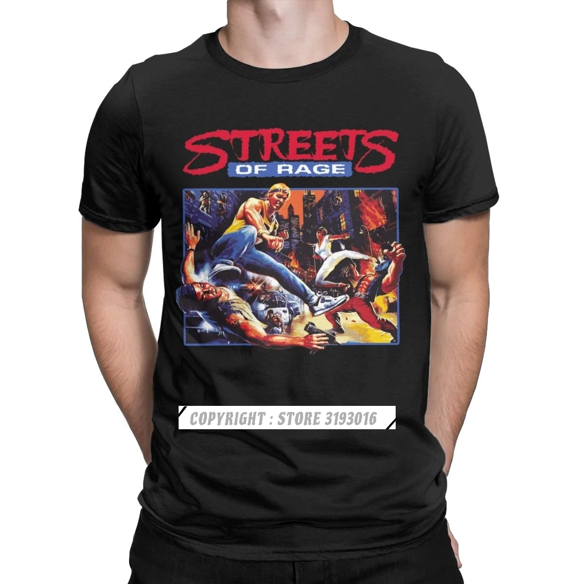 Men Streets Of Rage T Shirts R - Retro Gaming T Shirts ulasan dan harga