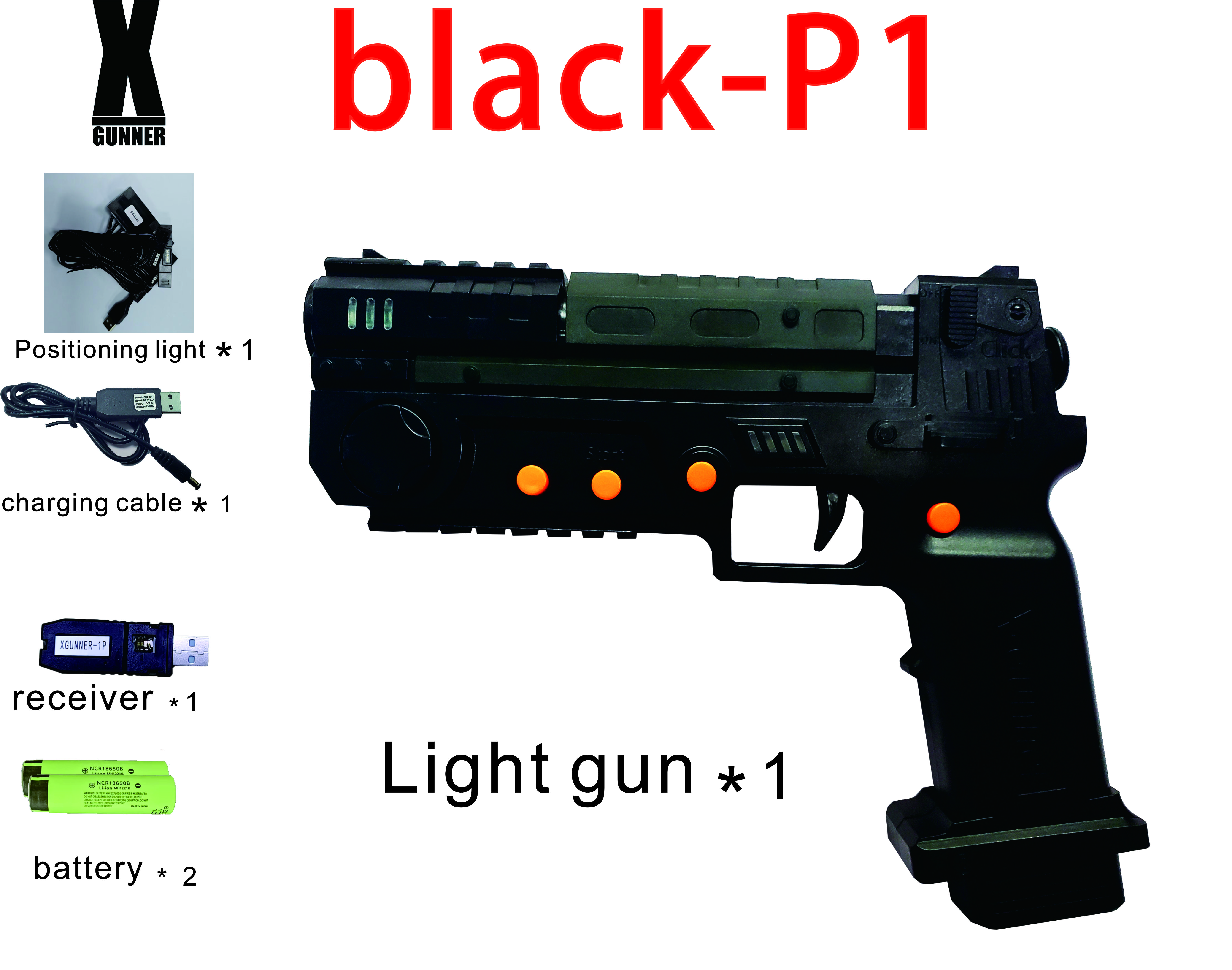 X-GUNNER XGUNNER 2.4G wireless - Retro Gaming Gun ulasan dan harga
