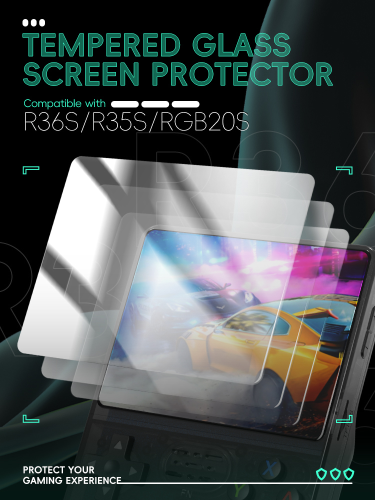 DATA FROG Tempered Glass Scree - Console Retro Gaming Portable ulasan dan harga