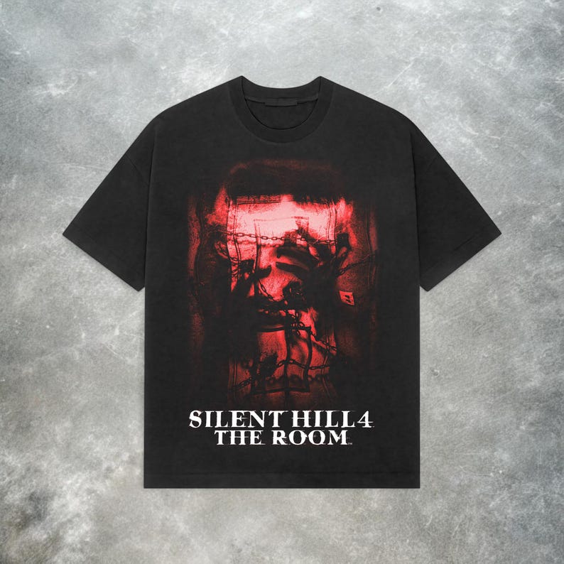 Silent Hill 2 OST T-shirt Retr - Retro Gaming T Shirts ulasan dan harga