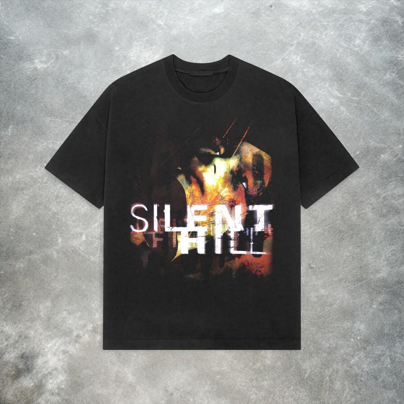 Silent Hill 2 OST T-shirt Retr - Retro Gaming T Shirts ulasan dan harga