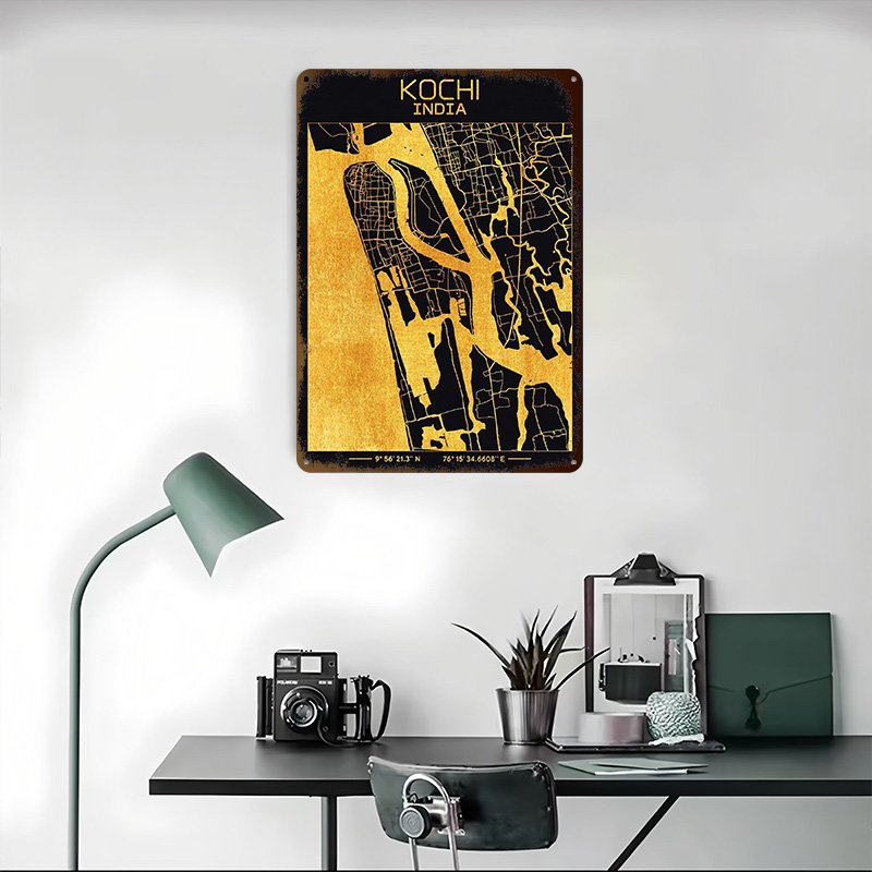 Kochi Kerala India Printed Pos - Retro Gaming India ulasan dan harga