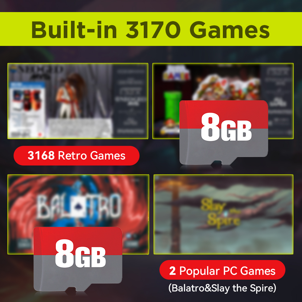 8GB TF Game Card with 3170 Ret - Console Retro Gaming Portable ulasan dan harga